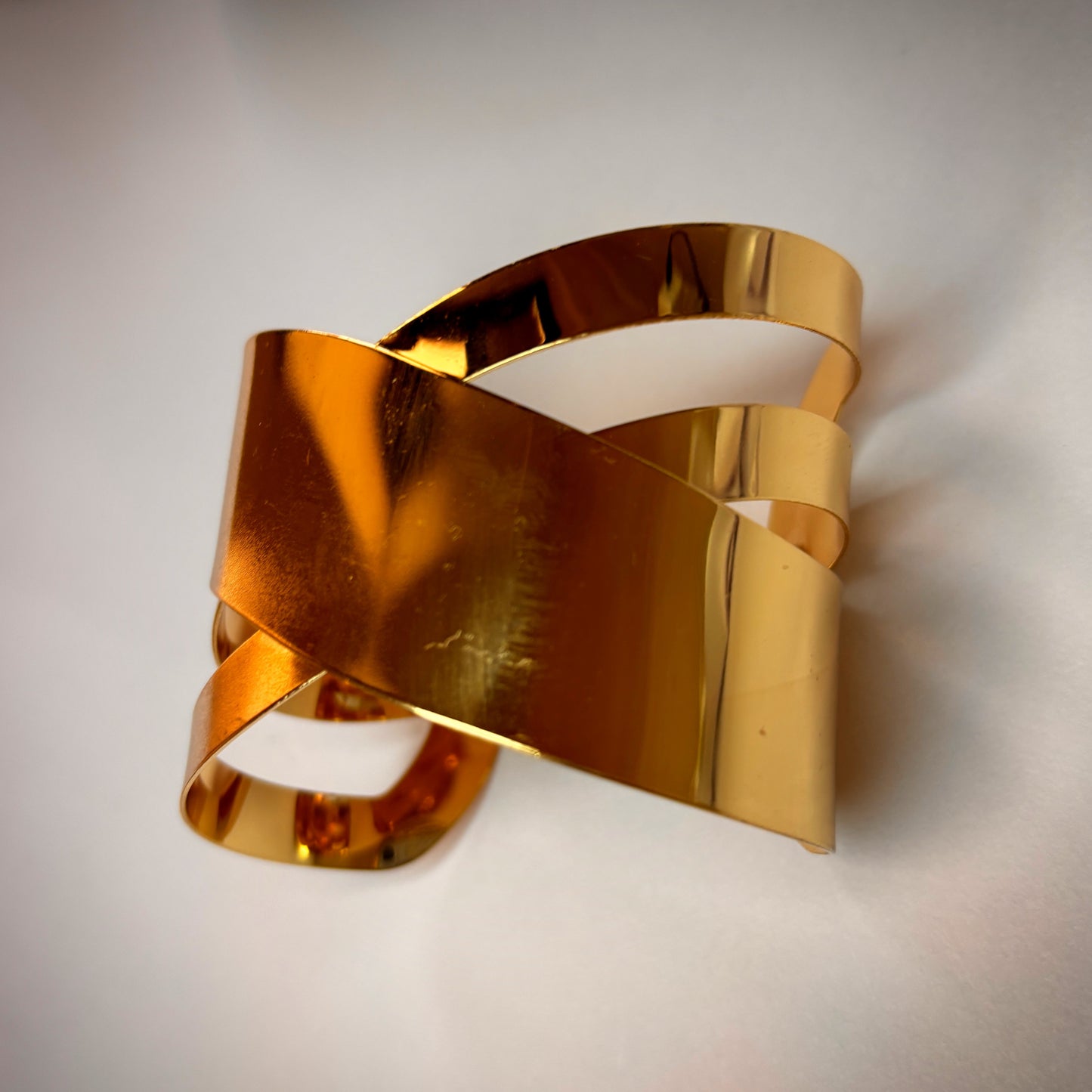 Kavnta Bangle-Style Cuff Bracelet For Women And Girls