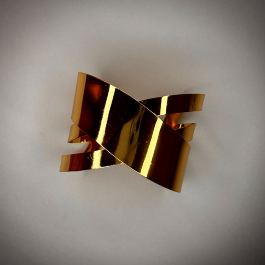 Kavnta Bangle-Style Cuff Bracelet For Women And Girls